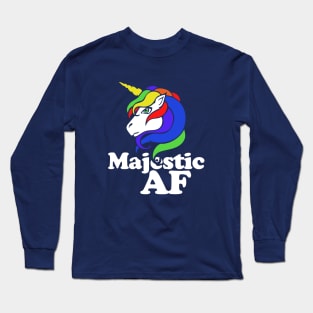 Majestic AF Unicorn Long Sleeve T-Shirt